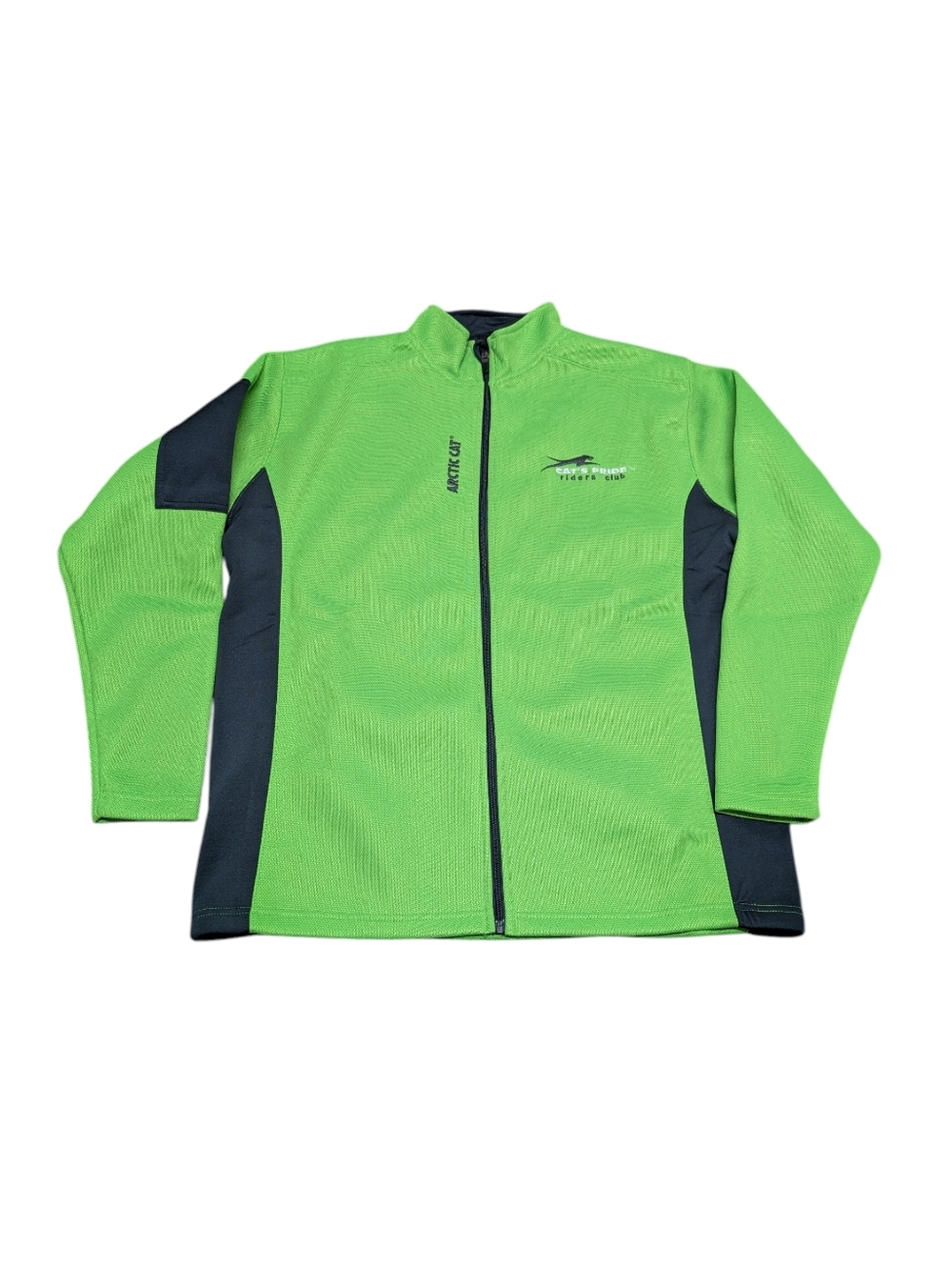 ARCTIC CAT Men's Green Full Zip Softshell Performance Jacket (Large)
